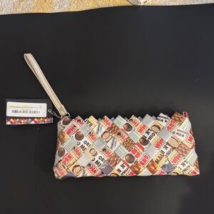 NEW Nahui Ollin whoppers Candy Wrapper clutch